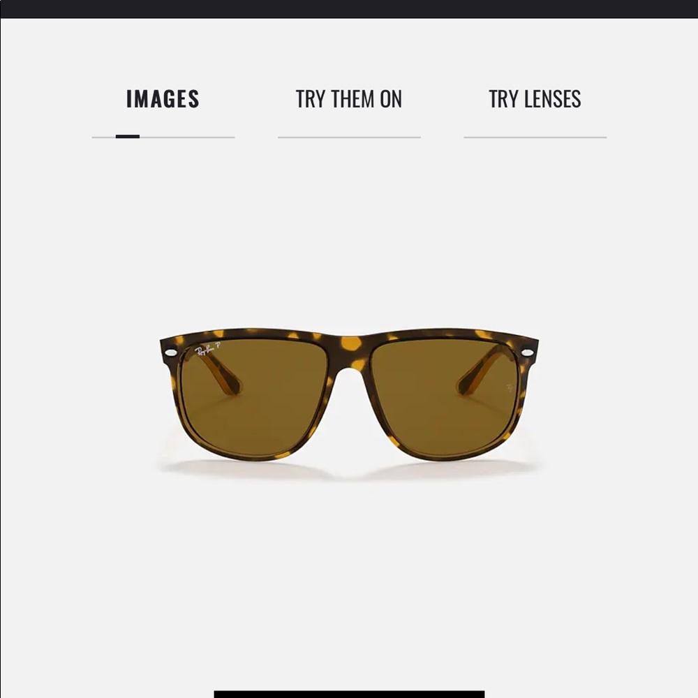 Rayban boyfriend tortoise sunglasses